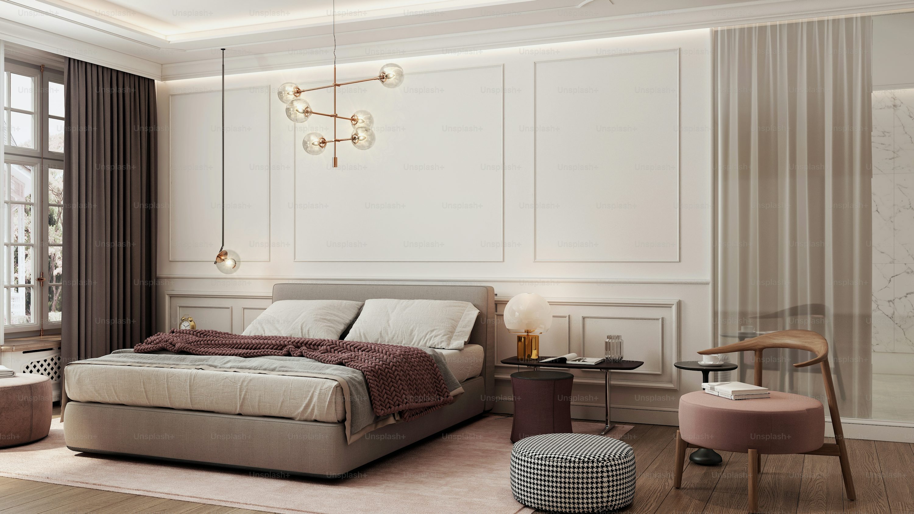 Elegant Bedroom Wallpaper